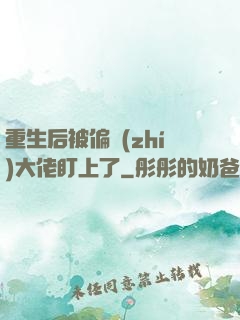 重生后被偏執(zhí)大佬盯上了