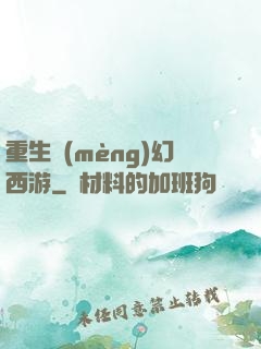 重生夢(mèng)幻西游