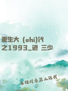 重生大時(shí)代之1993