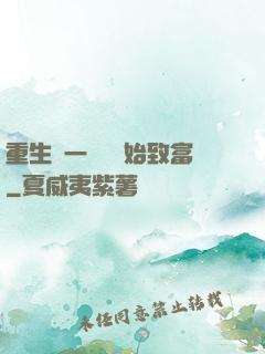 重生從一塊磚開始致富