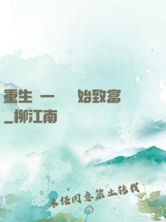 重生從一塊磚開始致富