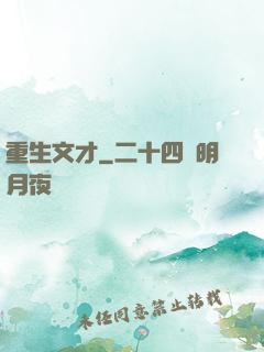 重生文才