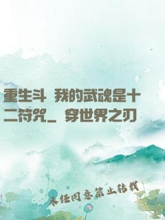 重生斗羅我的武魂是十二符咒
