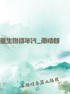 重生燃情年代