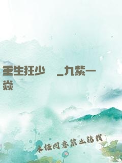 重生狂少歸來
