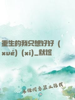 重生的我只想好好學(xué)習(xí)