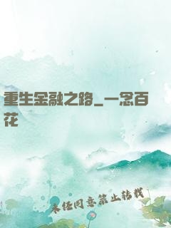 重生金融之路