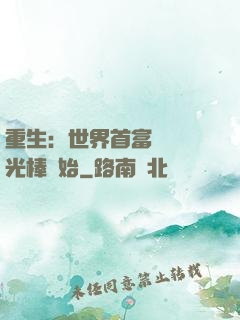 重生：世界首富從賣熒光棒開始