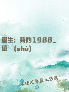 重生：我的1988