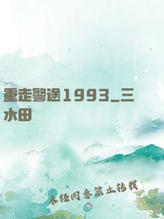 重走警途1993