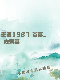 重返1987當首富