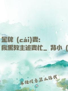 金牌財(cái)妻：腹黑教主追妻忙