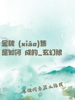 金牌銷(xiāo)售是如何煉成的