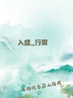 鈔煩入盛