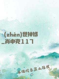 鎮(zhèn)世神婿