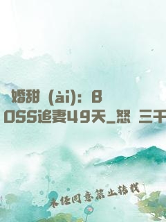 閃婚甜愛(ài)：BOSS追妻49天