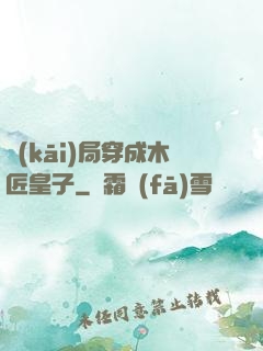 開(kāi)局穿成木匠皇子