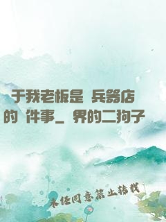 關于我老板是開兵器店的這件事