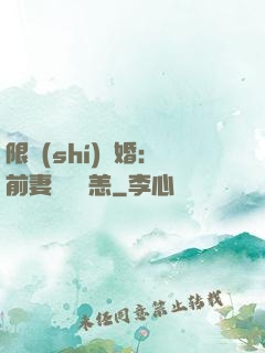 限時(shí)閃婚：前妻別來無恙