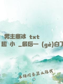 雙男主塞冰塊txt筆趣閣小說