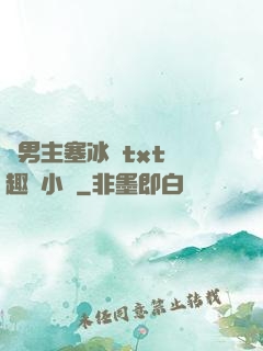雙男主塞冰塊txt筆趣閣小說
