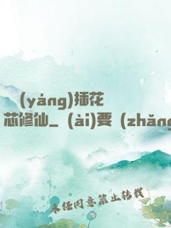 雙陽(yáng)插花芯修仙