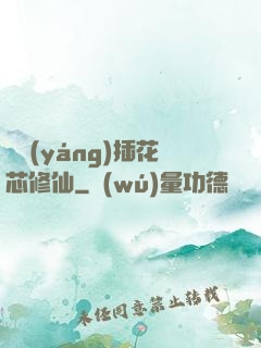 雙陽(yáng)插花芯修仙