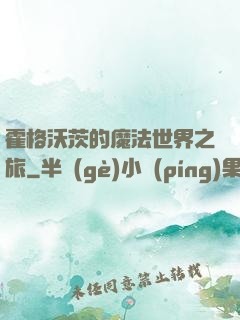 霍格沃茨的魔法世界之旅