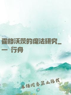 霍格沃茨的魔法研究