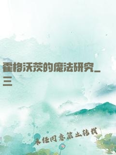 霍格沃茨的魔法研究
