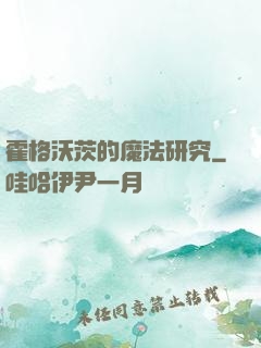 霍格沃茨的魔法研究