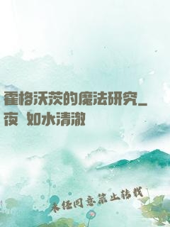 霍格沃茨的魔法研究
