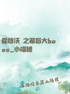 霍格沃茲之幕后大boss