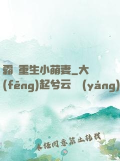 霸寵重生小萌妻