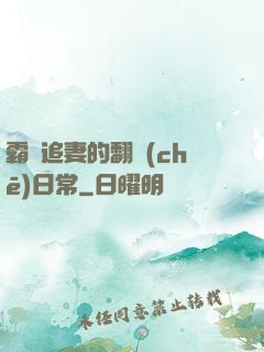 霸總追妻的翻車(chē)日常