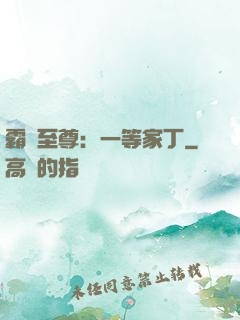 霸艷至尊：一等家丁