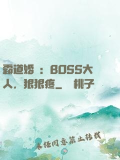 霸道婚寵：BOSS大人，狠狠疼