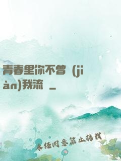 青春里你不曾見(jiàn)我流淚