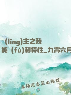 領(lǐng)主之我能復(fù)制特性