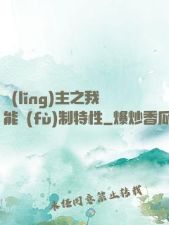 領(lǐng)主之我能復(fù)制特性