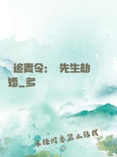 頭號追妻令：陸先生劫個婚