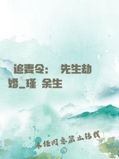 頭號追妻令：陸先生劫個婚