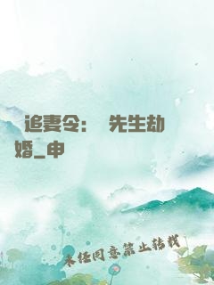 頭號追妻令：陸先生劫個婚