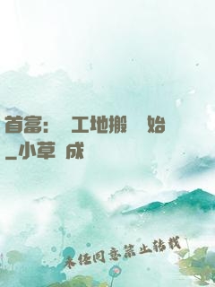首富：從工地搬磚開始