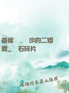 首席寵愛，陸少的二婚妻