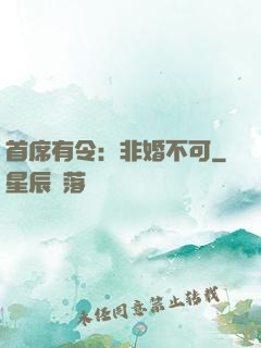 首席有令：非婚不可
