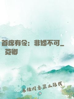 首席有令：非婚不可