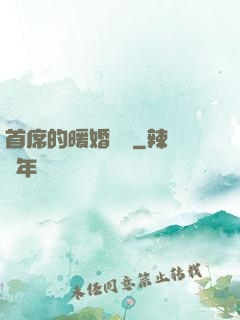 首席的暖婚寶貝