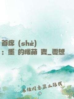 首席設(shè)計師：墨總的暖萌嬌妻