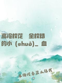 高冷?；S為全校精靈的小說(shuō)